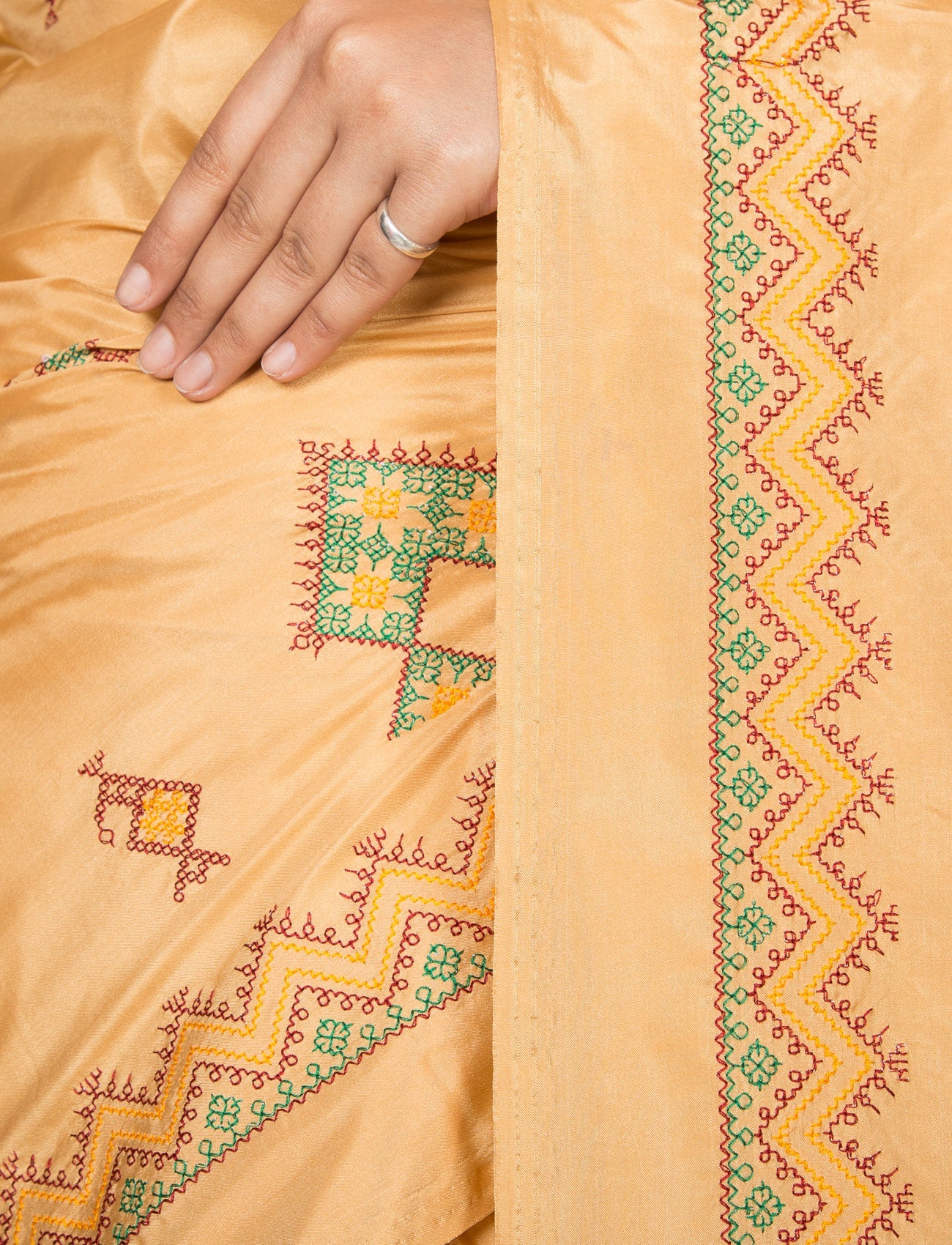 Kasuti Ilkal Art Silk Saree